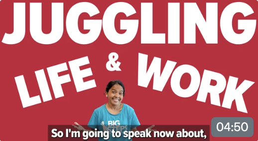 3. Juggling Life & Work